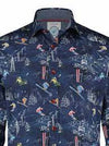AFNF Navy Blue Ski Shirt