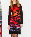 Ivko Printed Dress Sunset-Sunrise Motive