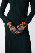 Wrist Warmers, Camouflage Pattern Anthracite