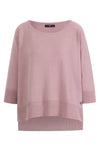 Monochrome Pullover O-neck Powder wash