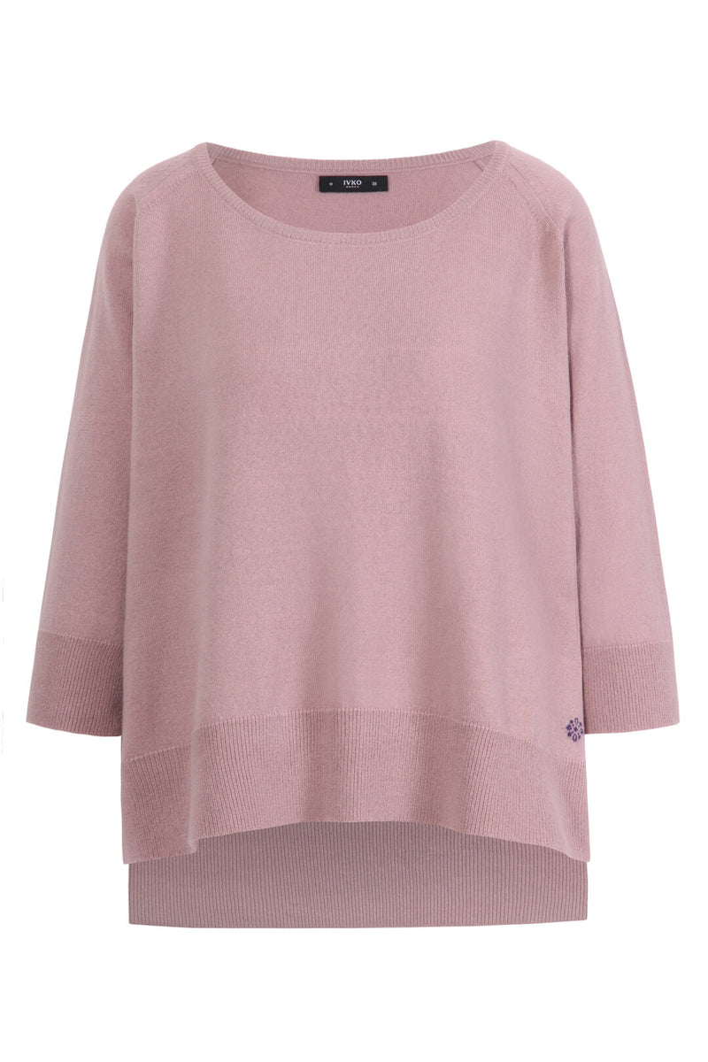 Monochrome Pullover O-neck Powder wash