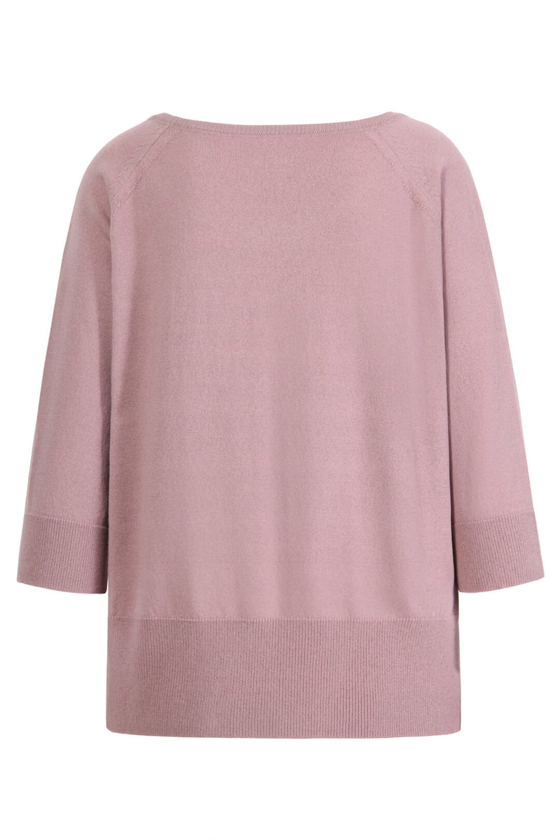 Monochrome Pullover O-neck Powder wash