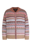 Zip Jacket, Stripe Pattern
