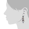 Yoolies Carnival Long Length Stud Earrings - Three Bears  #threebearsperth