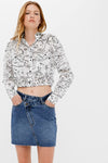 Desigual Hand Drawn Print Shirt