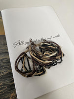 Cienna Designs Natural Leather Bracelet - Three Bears  #threebearsperth