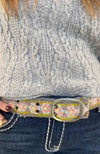 Smitten Emilia Moss Wool Belt - Three Bears  #threebearsperth