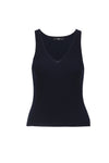 Ivko Knitted Camisole Navy Blue Wash - Three Bears  #threebearsperth