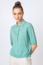 Ivko Solid Pullover Pastel Green